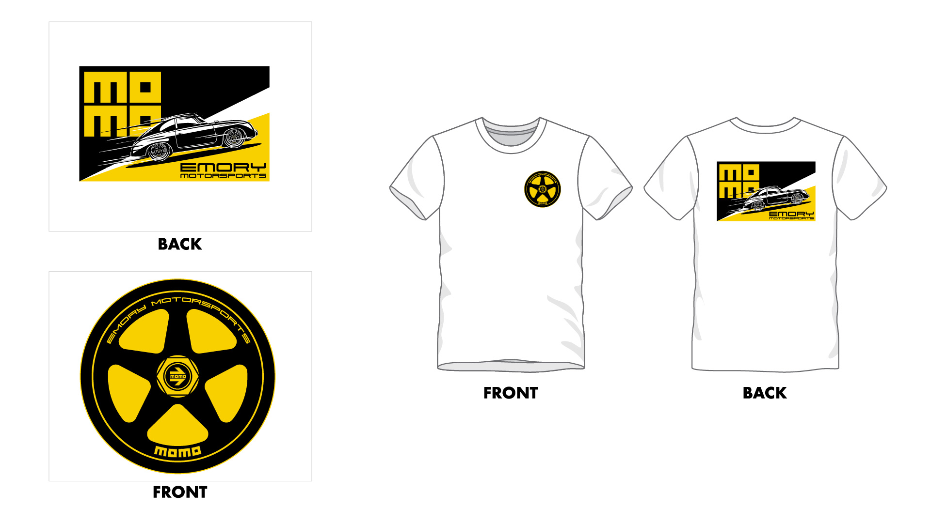 MOMO x Emory White T-Shirt